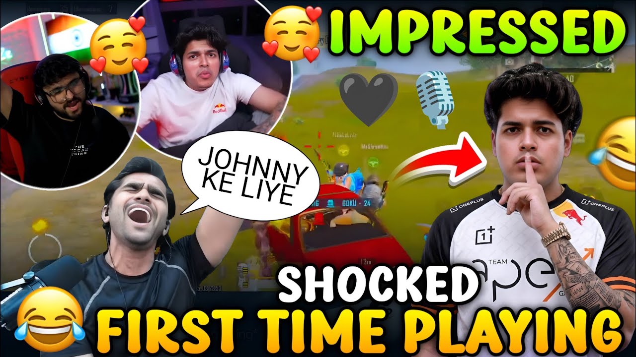 JONATHAN 👑 LOLZZZ 🐰 FIRST TIME PLAYING WITH SHREEMAN LEGEND 🤫 JOHNNY IMPRESSED BY SHREEMAN BHAU 😍🎙️