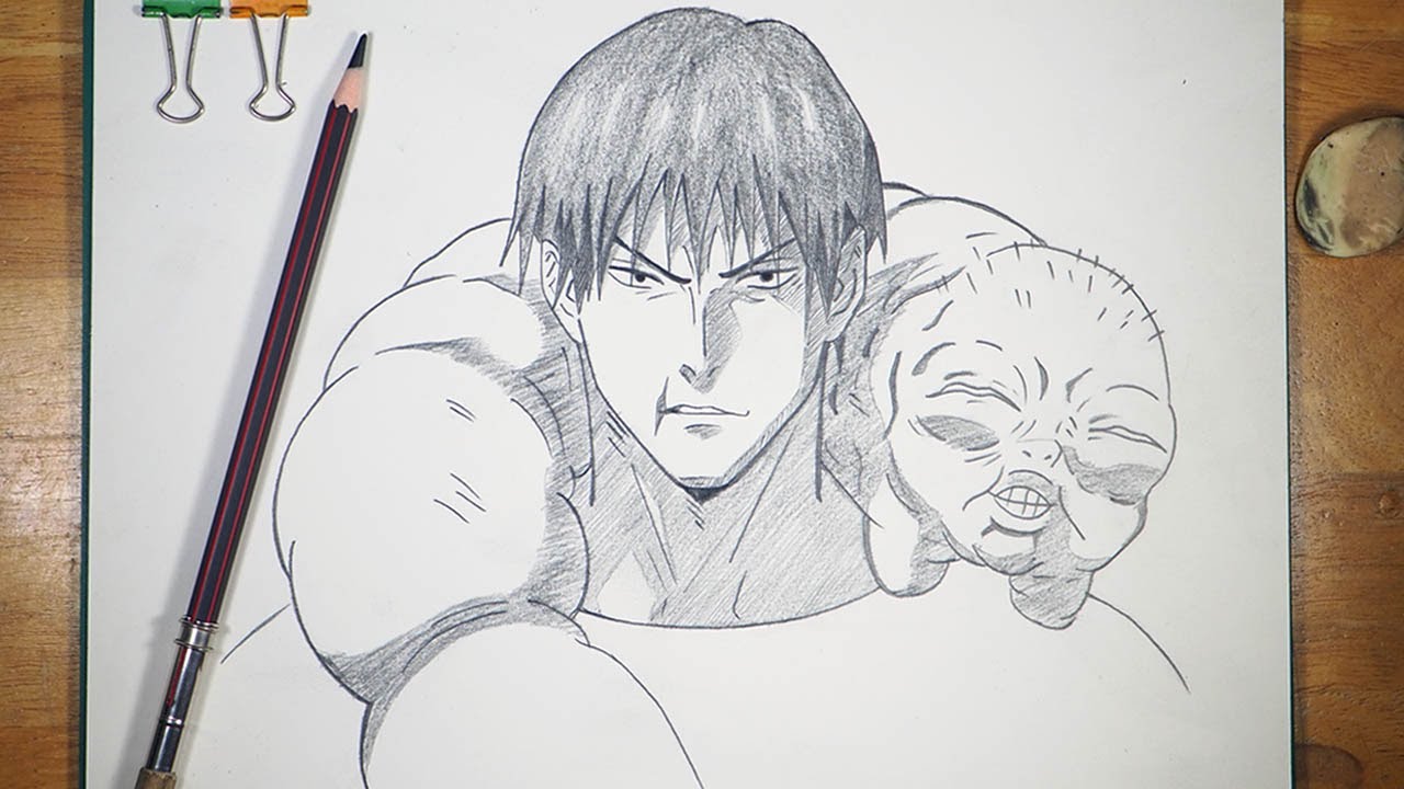Anime Drawing | How to Draw Toji Fushiguro | Jujutsu Kaisen Drawing