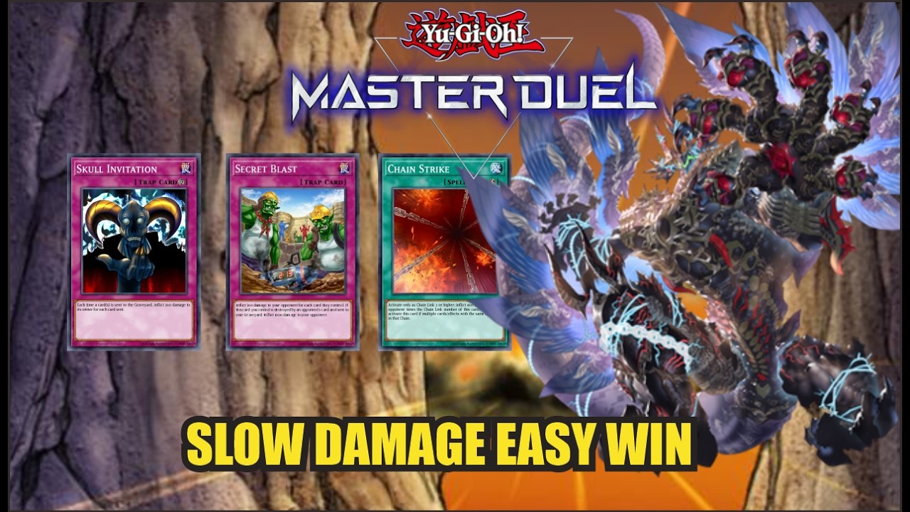 Burn Deck Strategy ~ Slow Damage, Easy Wins ~ YU-GI-OH! MASTER DUEL SEASON 51