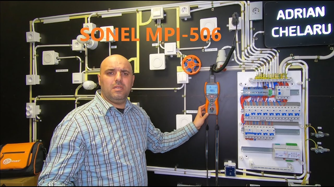 #Electrician - Prezentare tester multifunctional SONEL MPI-506