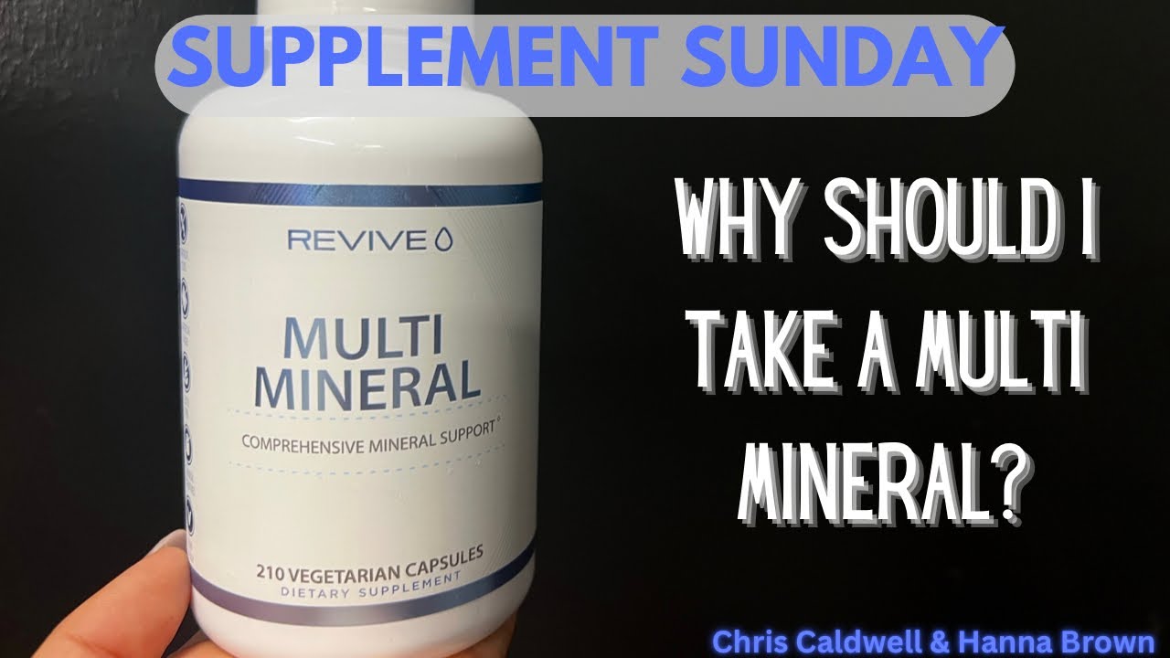 Supplement Sunday - Multi Mineral