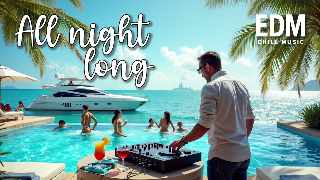 All Night Long ~ EDM Chill Music Summer Vibes #EDM #ChillVibes #AllNightLong #LofiEDM #EDMChill