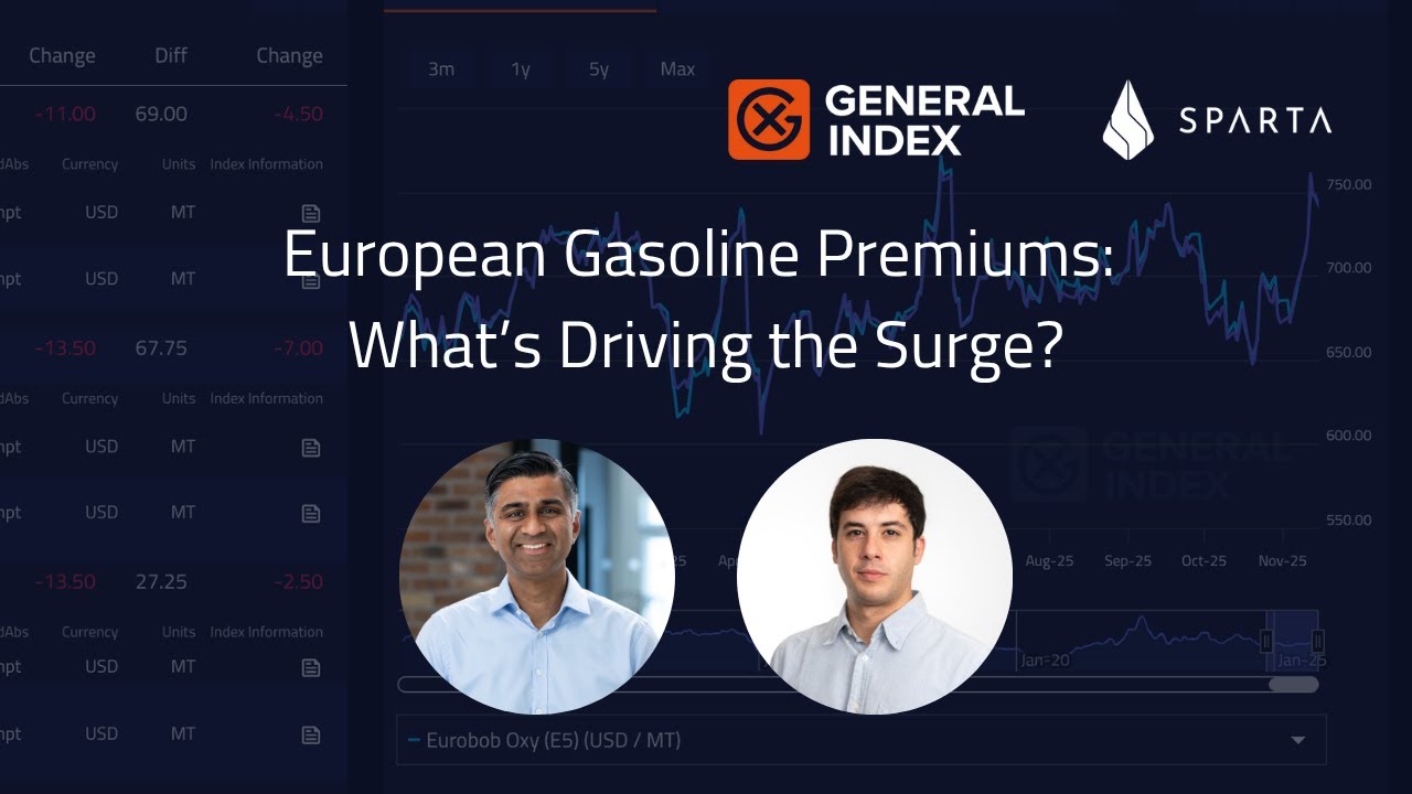 WEBINAR | European Gasoline Premiums: What's Driving the Surge?