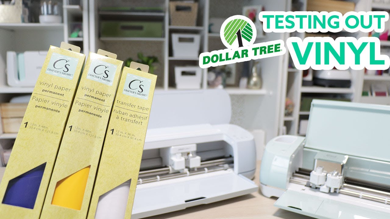 Testing out Dollar Tree Vinyl with Cricut, is it worth it?