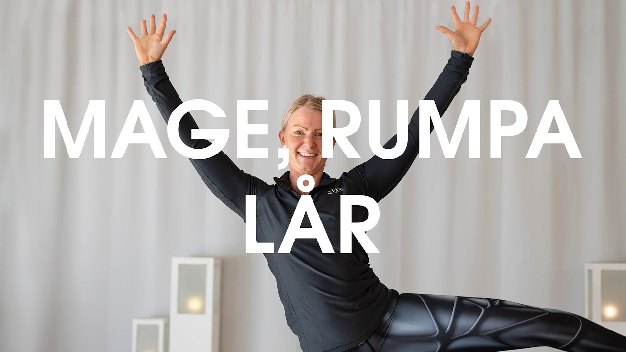 MAGE, RUMPA, LÅR - Digital träning med Selma Spa