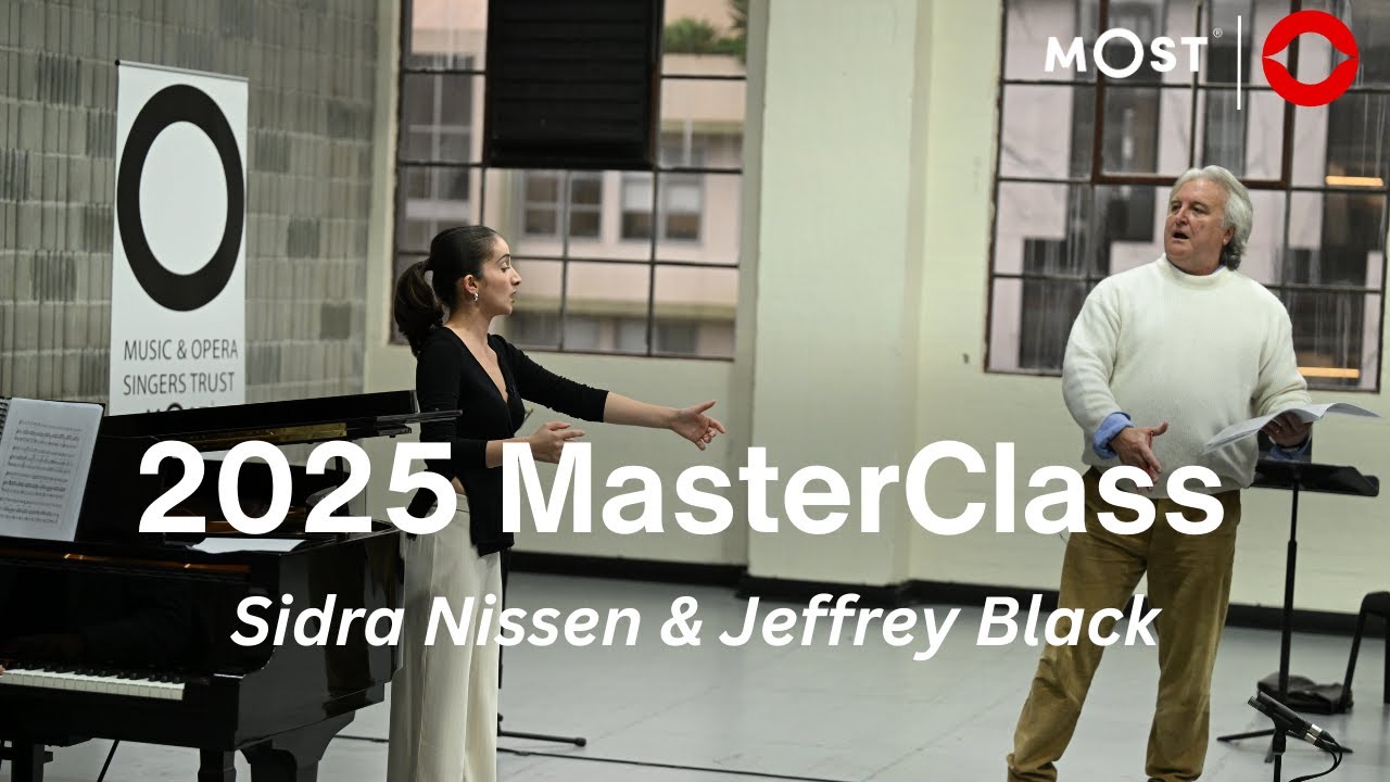 2025: Sidra Nissen, mezzo soprano. MasterClass with Jeffrey Black and Bradley Gilchrist