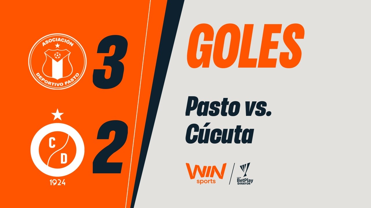Pasto vs. Cúcuta (goles) | Liga BetPlay Dimayor 2026-1 | Fecha 9