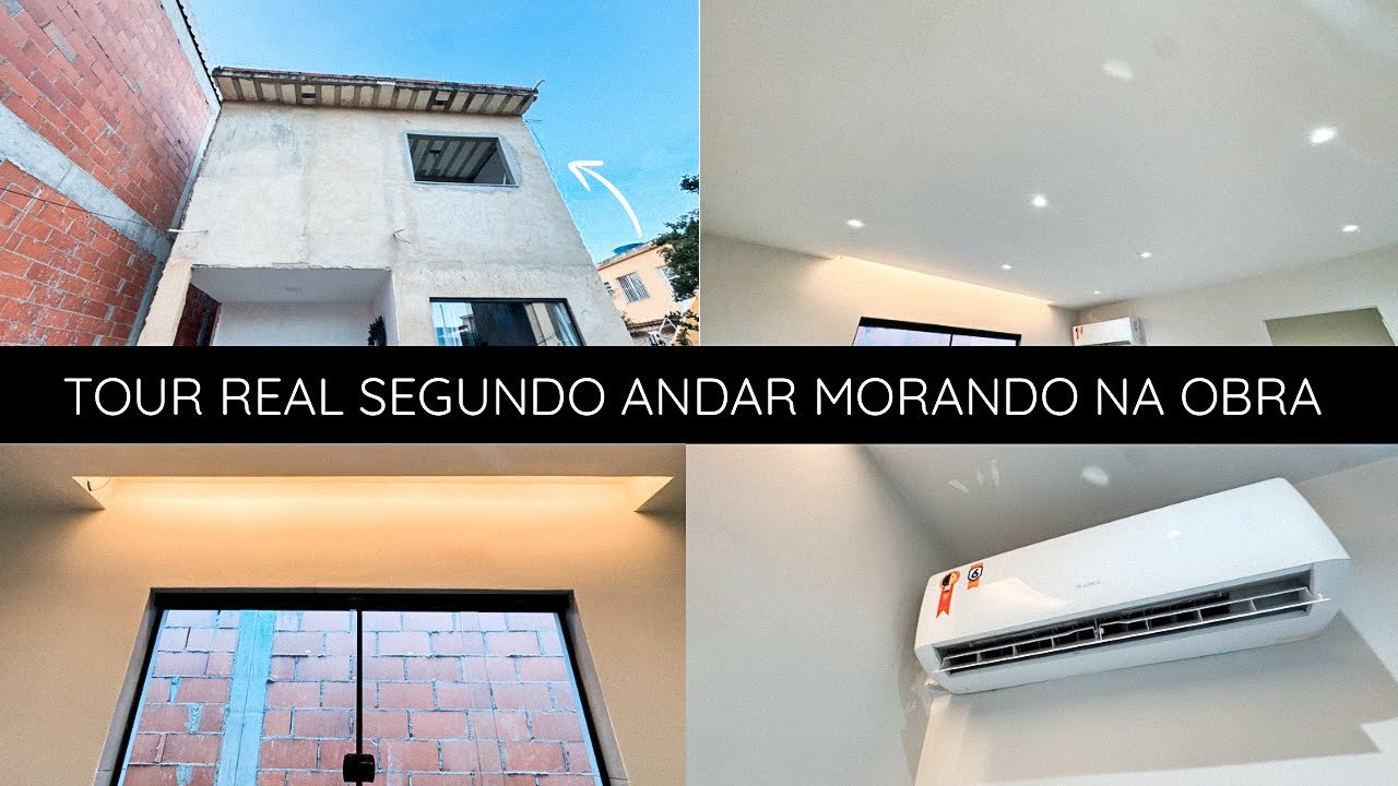DIÁRIO DA OBRA- atualizações do segundo andar,ar condicionado na suite,começamos a limpeza e mais