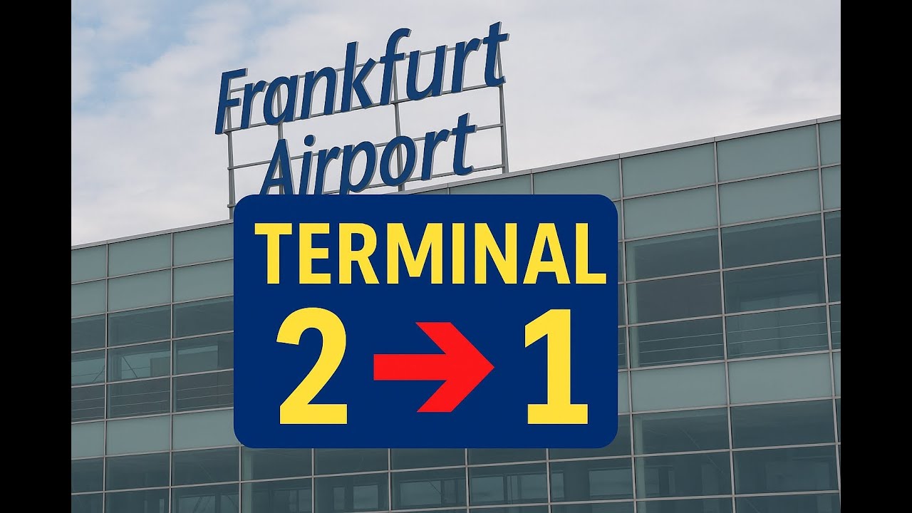 How to Get from Terminal 2 to Terminal 1 at Frankfurt Airport (FRA)