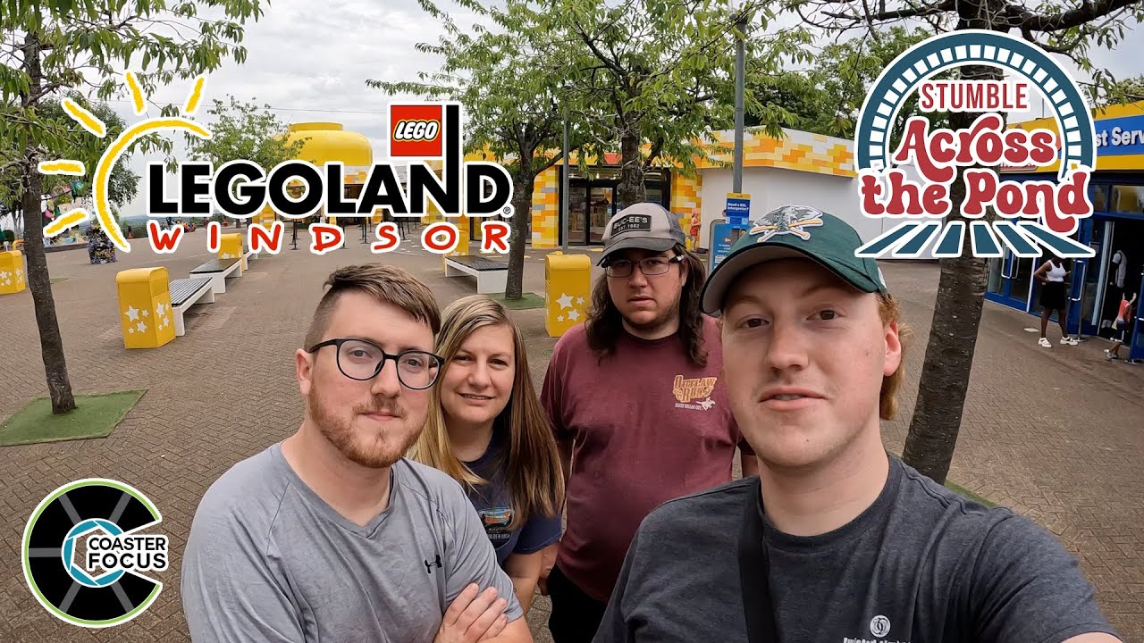 The First Park of Our UK Trip! Legoland Windsor Vlog! (Stumble Across the Pond Part 0)