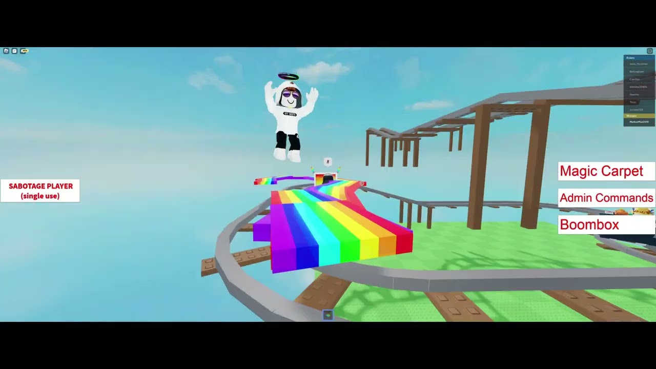 Roblox - Rollercoaster Bail Out