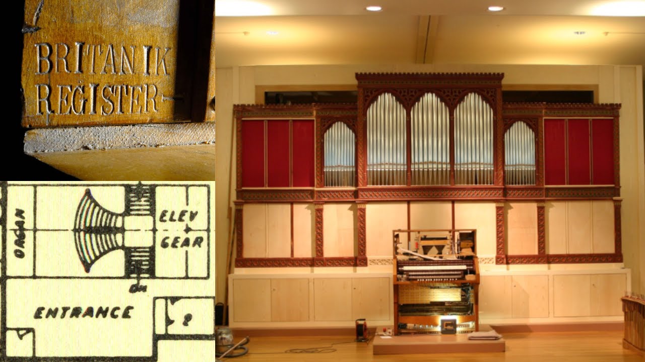Beautiful Pipe Organ of the HMHS Britannic