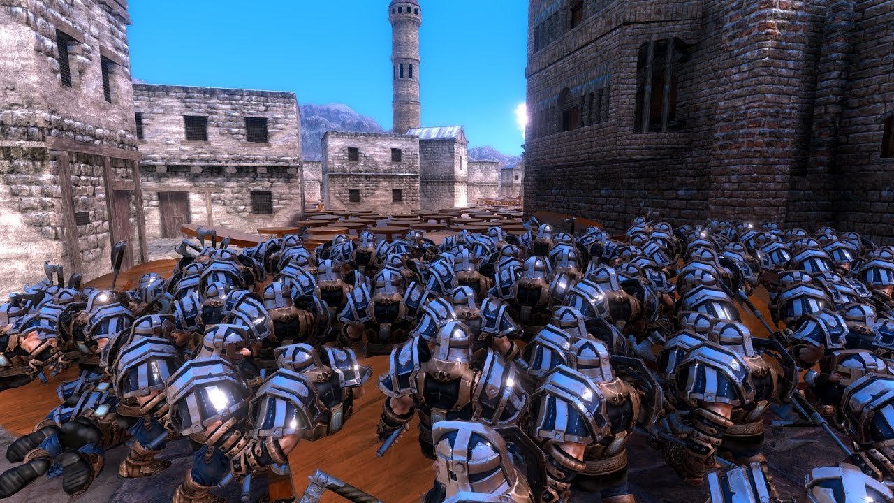 TABLE ARMY! (Ultimate Epic Battle Simulator #2)