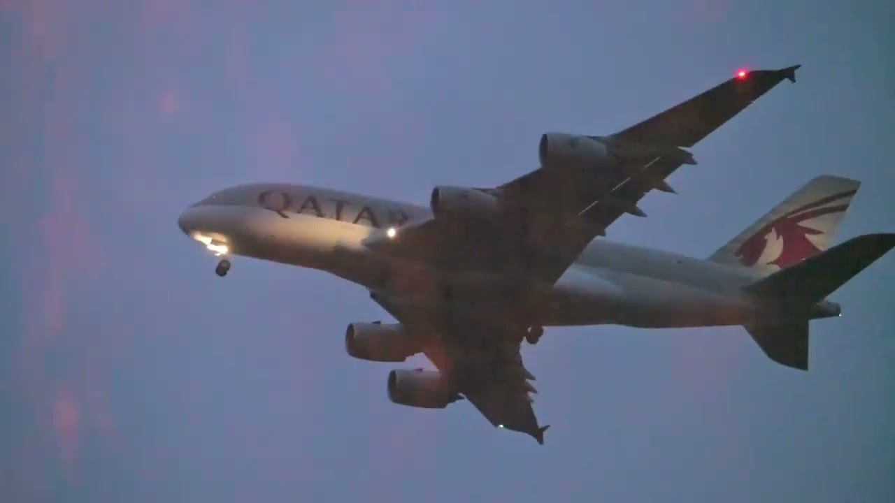 Frankfurt Airport evening Traffic 11.03.2026