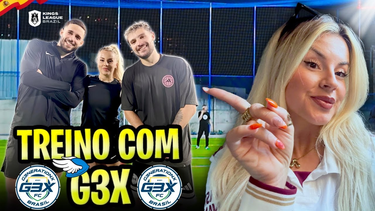 ✈️ GRINGA NO BRASIL: TREINANDO COM O G3X