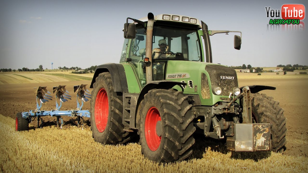 Głęboka Orka & Siew Poplonu 2015 [GoPro4] Fendt 716 Vario & Lemken Fendt 414 Vario Kverneland Accord