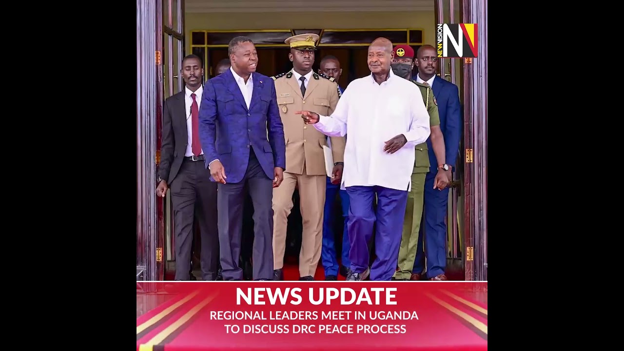 Regional leaders meet in Uganda to discuss DRC peace process
