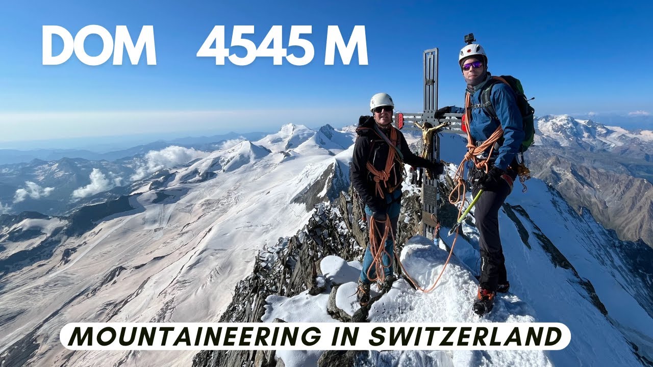 Dom (4545 m) North-Flank (Normal Route) - Top of Switzerland!