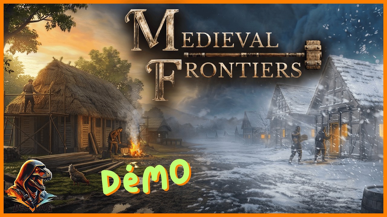 Découverte d'une survie à l'ancienne ! Medieval Frontiers - (Démo) (FR) (2K)