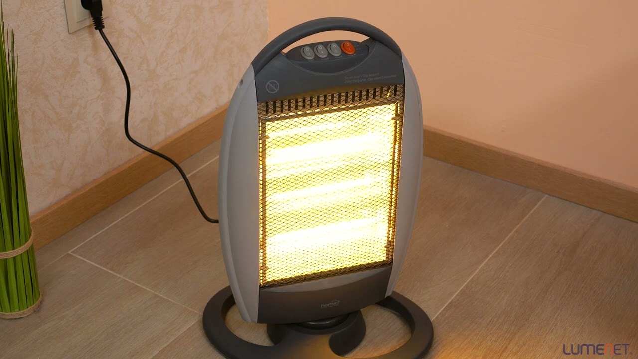 Standing Halogen Heater 1200 W