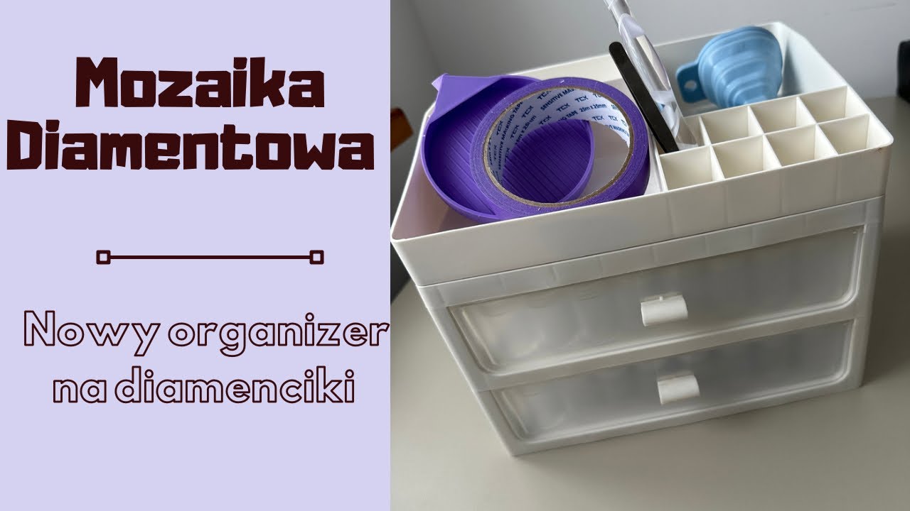 Nowy organizer do Mozaiki Diamentowej | Haft diamentowy | Diamond Painting