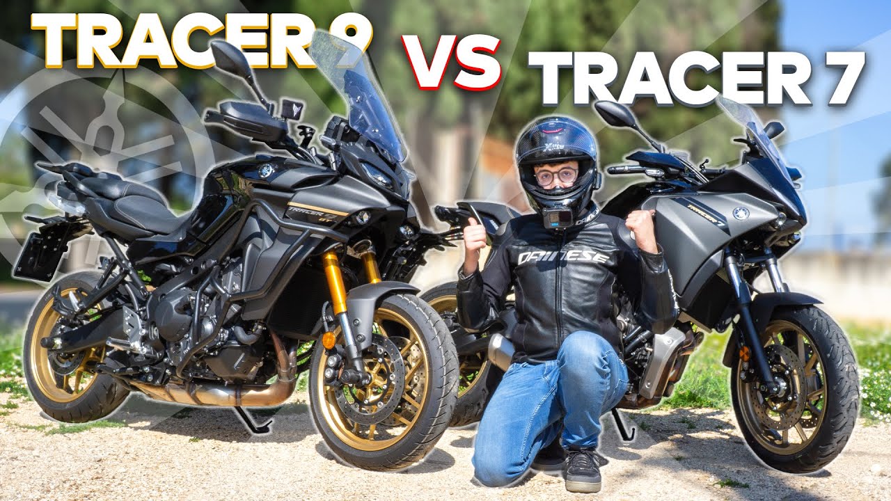 Tracer 9 vs Tracer 7: quale MOTO Sport Tourer YAMAHA prendere? (2023)