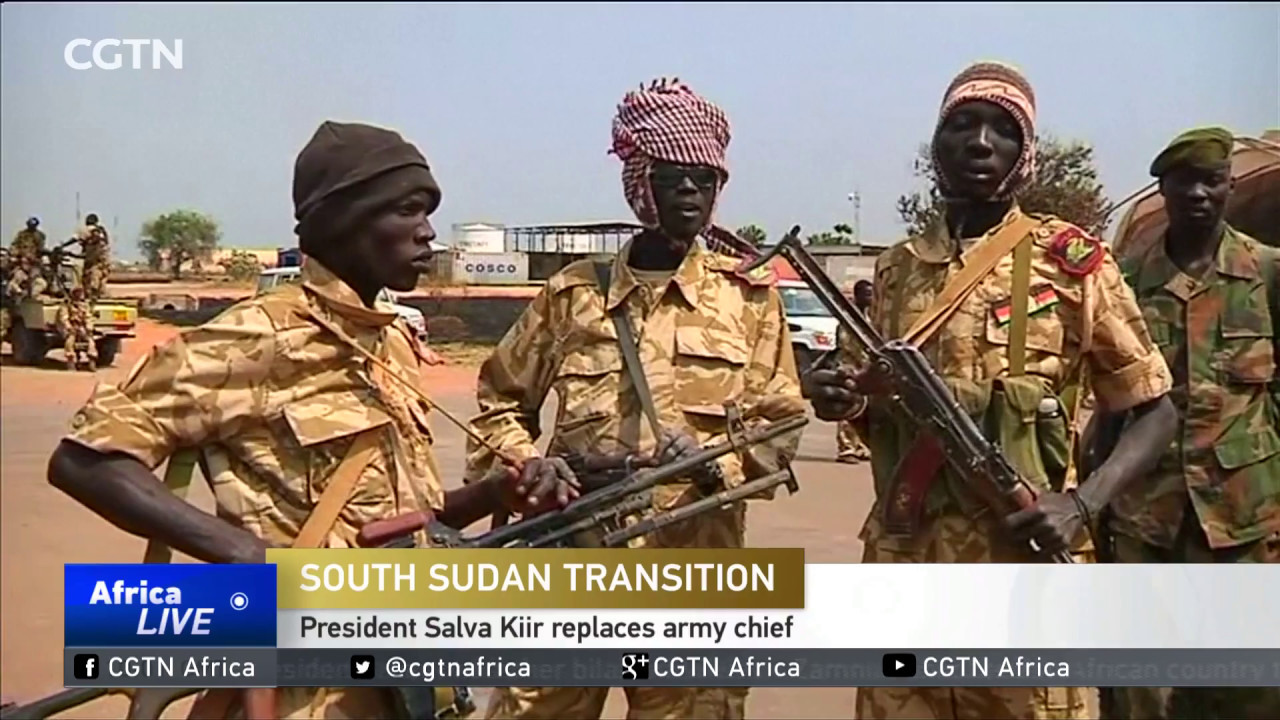 South Sudan President Salva Kiir replaces army chief