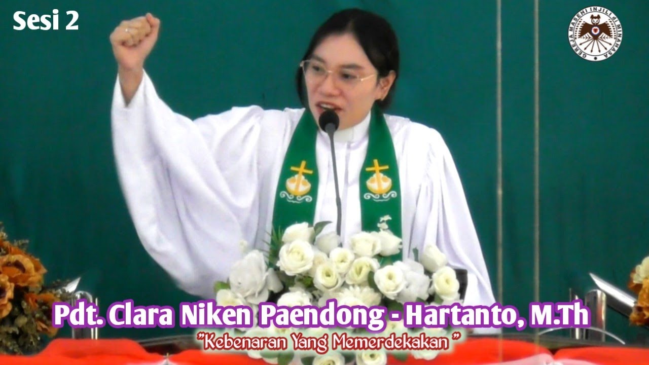 RENUNGAN KHOTBAH IBADAH SESI 2 (YOHANES 8 : 30 - 36) GMIM MARANATHA SARONGSONG 1