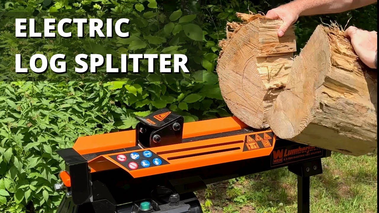 WEN Lumberjack 6.5 Ton Electric ⚡️ Log 🪵 Splitter