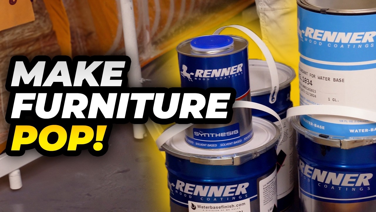 Painting Furniture and Cabinets with 2K Poly Paint: A Complete Guide!