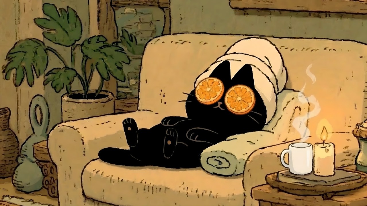 Cat Jazz Relax – Cozy Evening Jazz for Relaxing, Studying & Sleeping