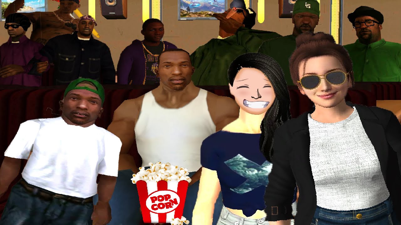 GTA San Andreas Loquendo - Una loca noche en el Cine