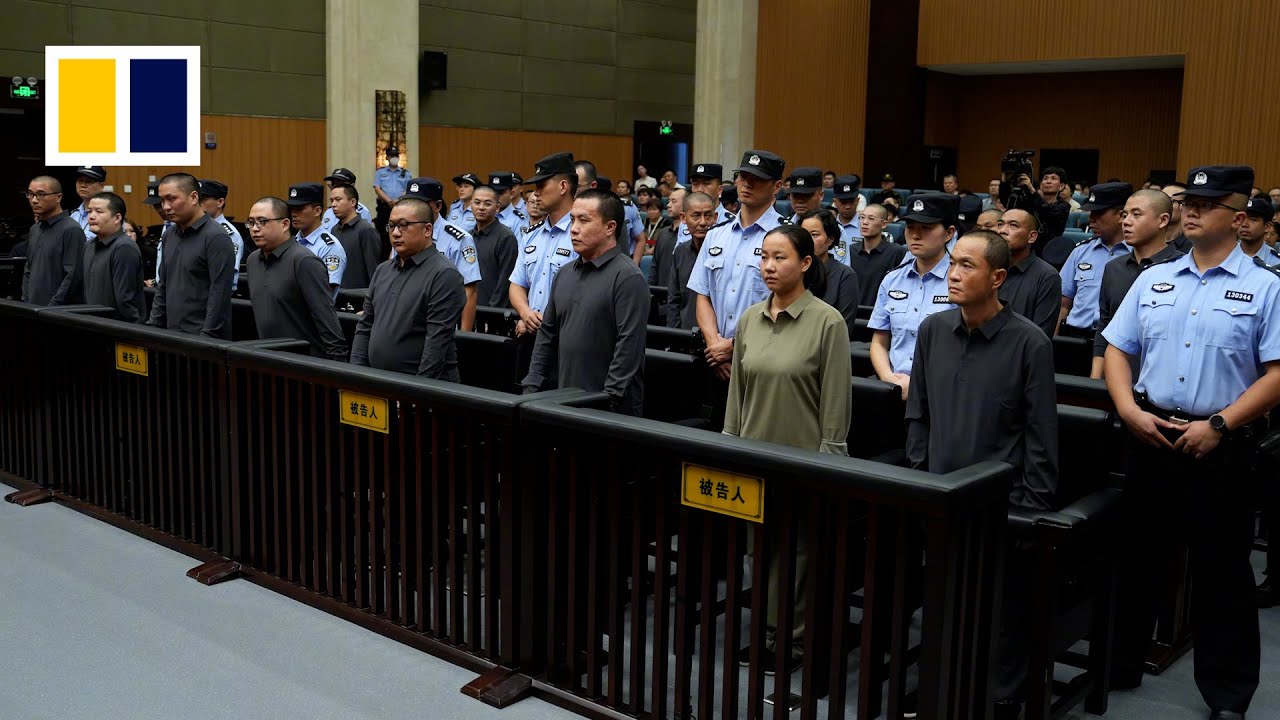 Chinese court sentences 16 people linked to Myanmar crime family to death