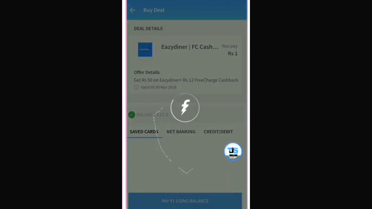 Freecharge free mobile recharge or bill payment promo code   Freecharge cashback