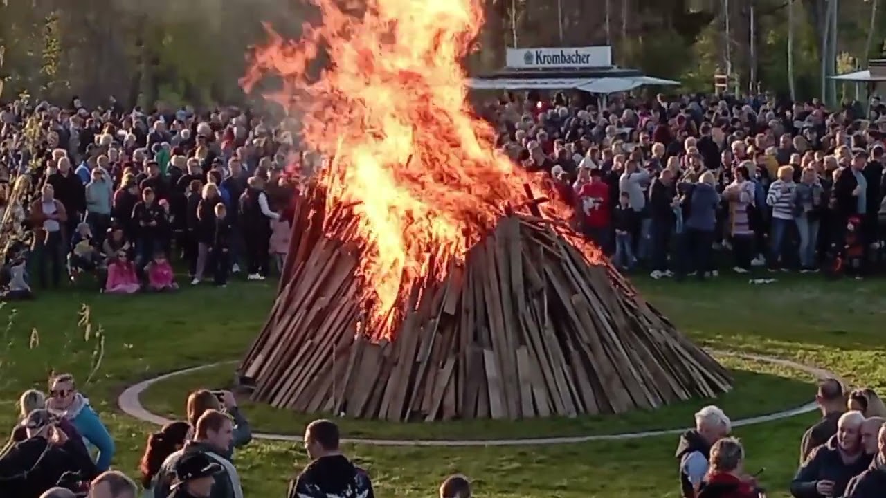 Mai Feuer in Erfurt Gispersleben 2023