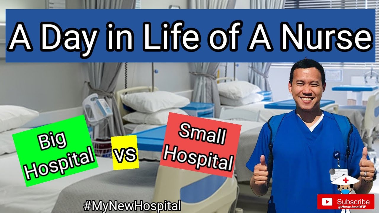 A Day in a Life as a Nurse / USRN / New Hospital /  Small vs Big Hospital / Travel Nurse /