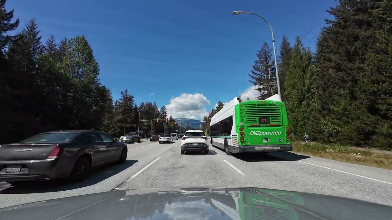 4K Scenic Drive Through the Mountains of British Columbia | Relaxing Road Trip