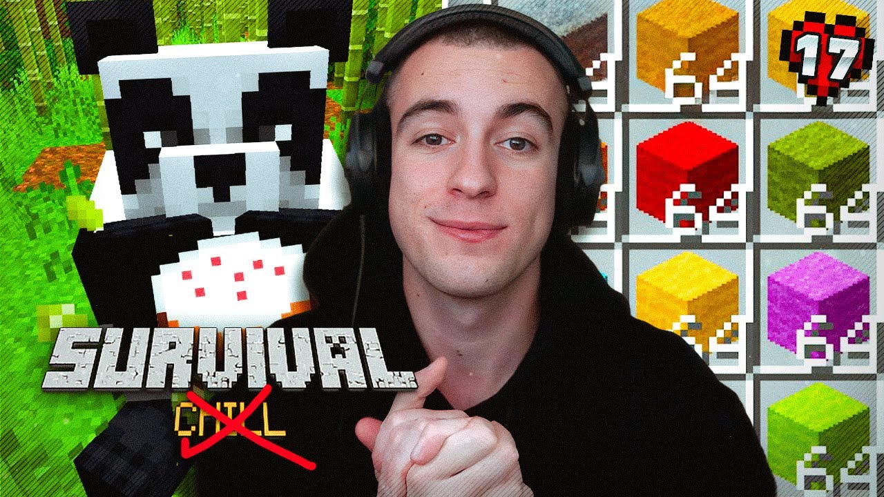 PANDA e NUOVE FARM!! MINECRAFT SURVIVAL CHILL EP.17