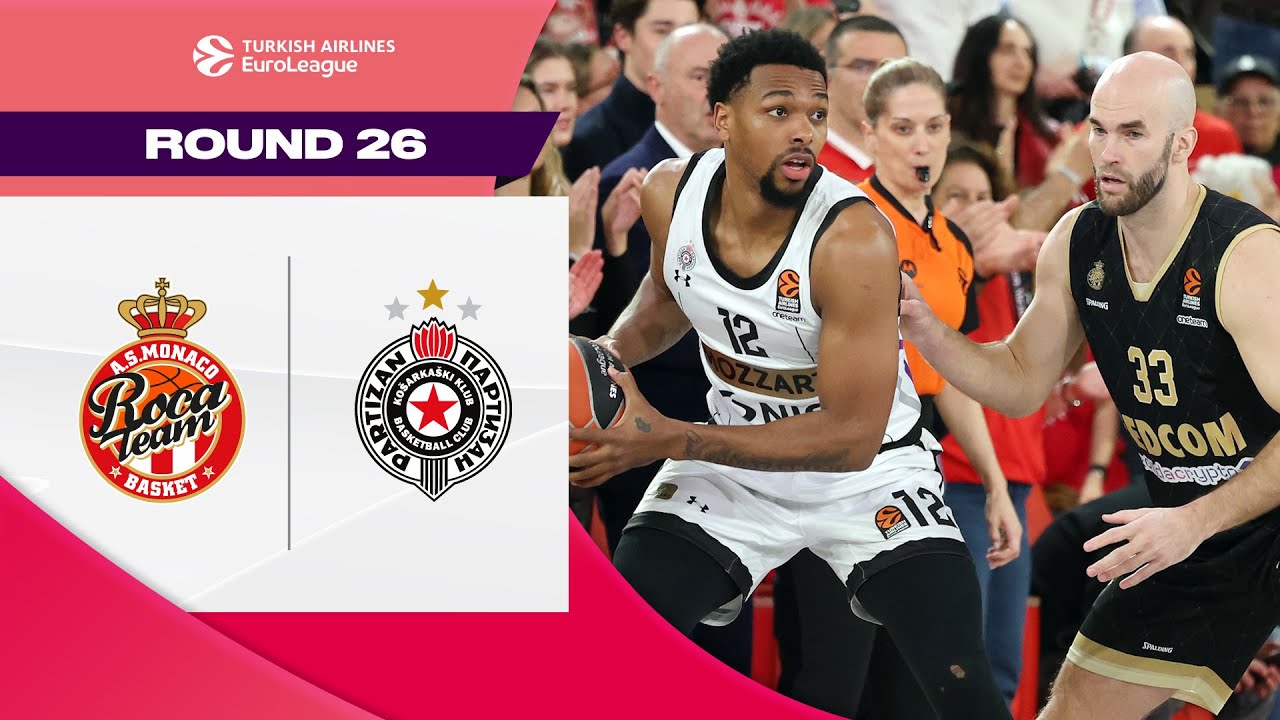 Brown's MONSTER Road SHOW | AS Monaco &ndash; Partizan | BASKETBALL HIGHLIGHTS R26 2024-25