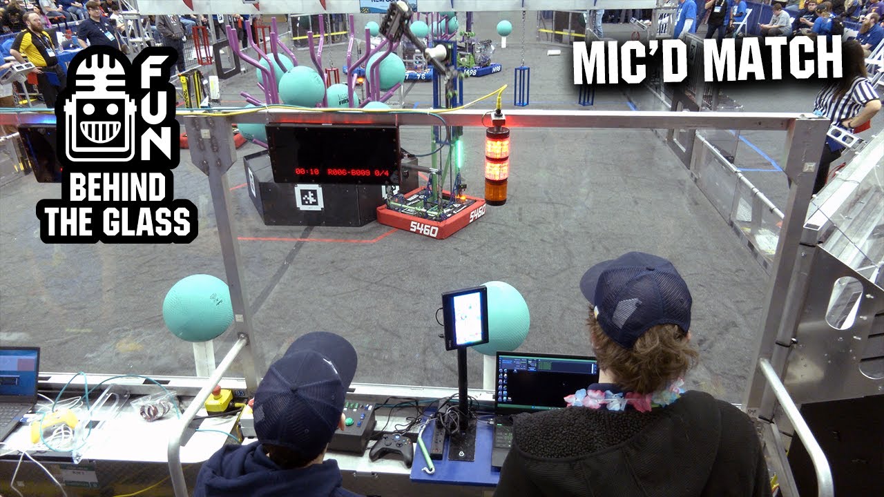 5460 Strike Zone | Behind the Glass | Mic'd Match | FRC 2025 REEFSCAPE Kettering 1