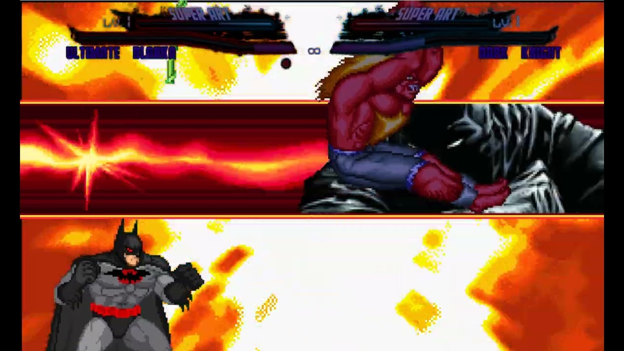 Batman vs Ultimate Blanka
