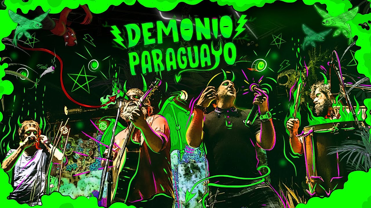 Los Tabaleros ft. Los Auténticos Decadentes - Demonio Paraguayo (video oficial)