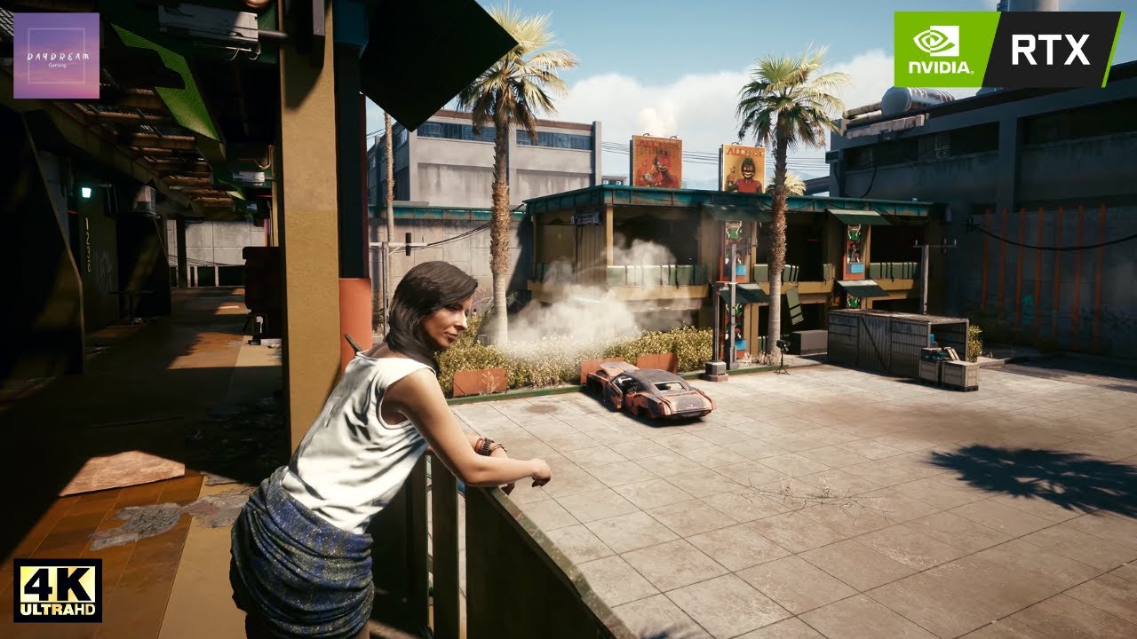 Cyberpunk 2077 Walking Tours: Northside | 4K Ultra Graphics - Relaxing Futuristic City Ambience
