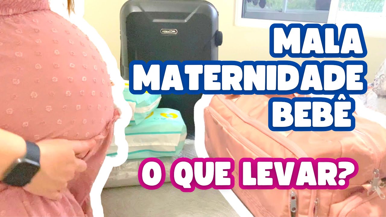 MALA MATERNIDADE DO BEBÊ | PARTO CESÁREA: O QUE LEVAR?  #malamaternidade #malamaternidadebebe