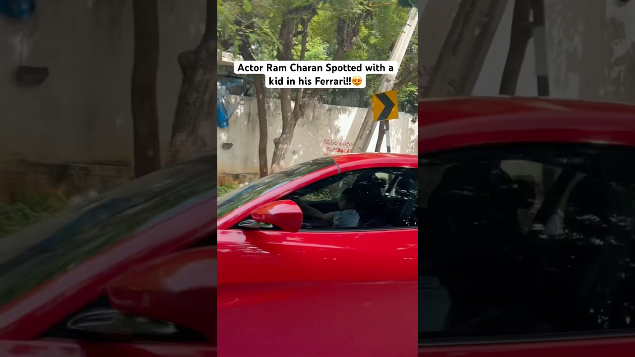 Actor Ram Charan Spotted!!😍 