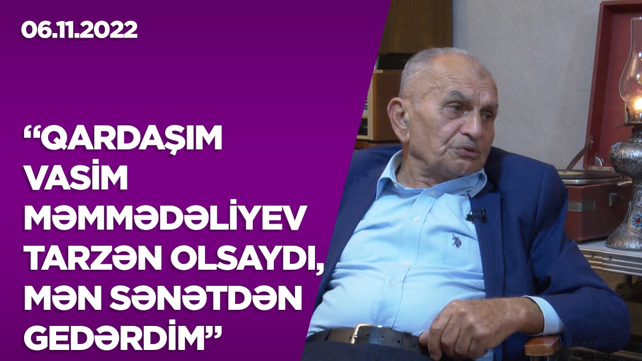 Xalq artisti, görkəmli tarzən Vamiq Məmmədəliyevin “Profil”i