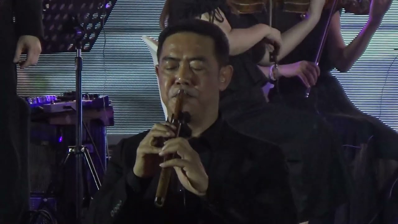ลาวดวงเดือน เดี่ยวขลุ่ยโดย อ.สุรศักดิ์ กิ่งไทร  'The Moonlight Concert รอยไหมในแสงจันทร์' สวนลุมพินี