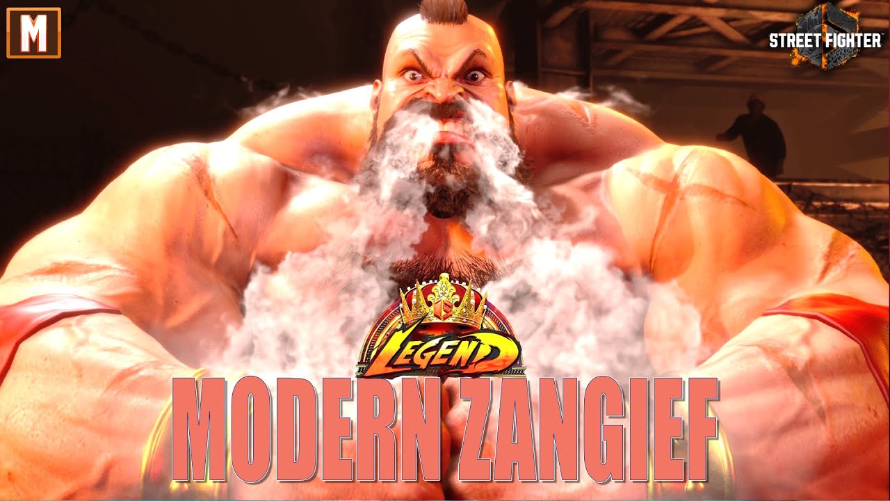 STREET FIGHTER 6 — НЕУСТОЯЩИЙ СОВРЕМЕННЫЙ ЗАНГИЕВ | ЛЕГЕНДАРНЫЕ РАНГИ