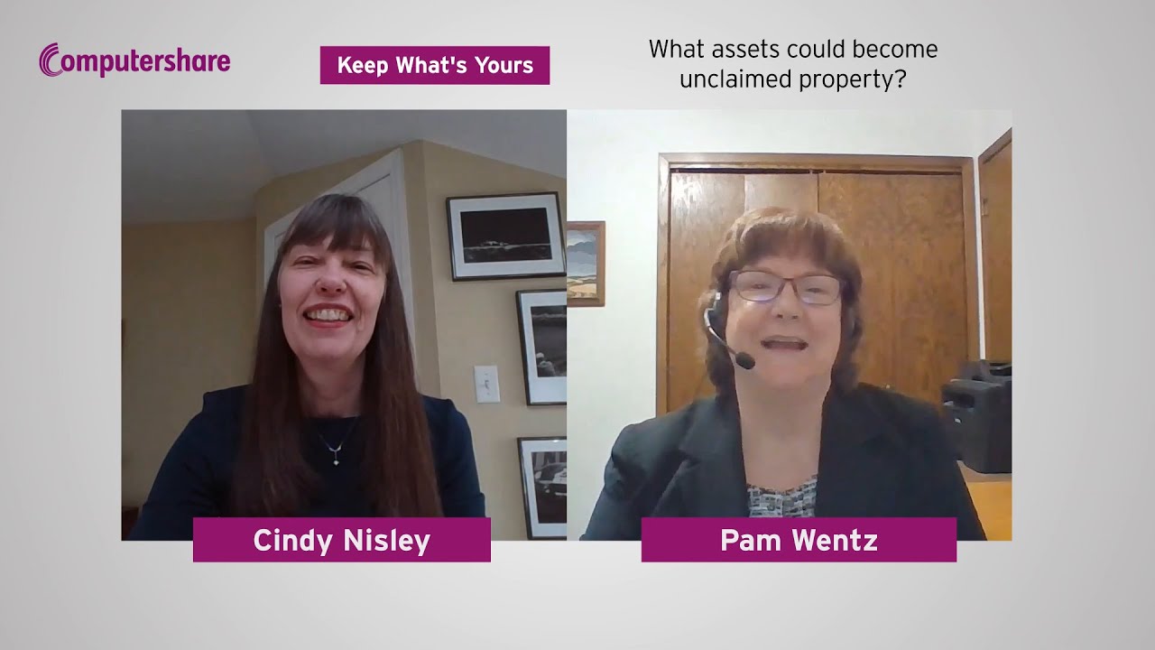 What assets could become unclaimed property?