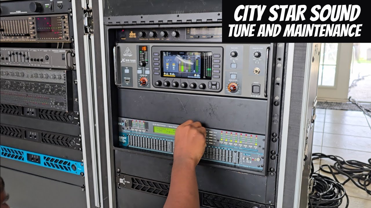SOUND SYSTEM SET UP TUNE & MAINTENANCE